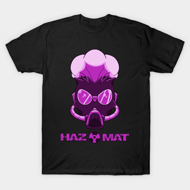 HazMat Warhead Purple T-Shirt by KnightLineArt